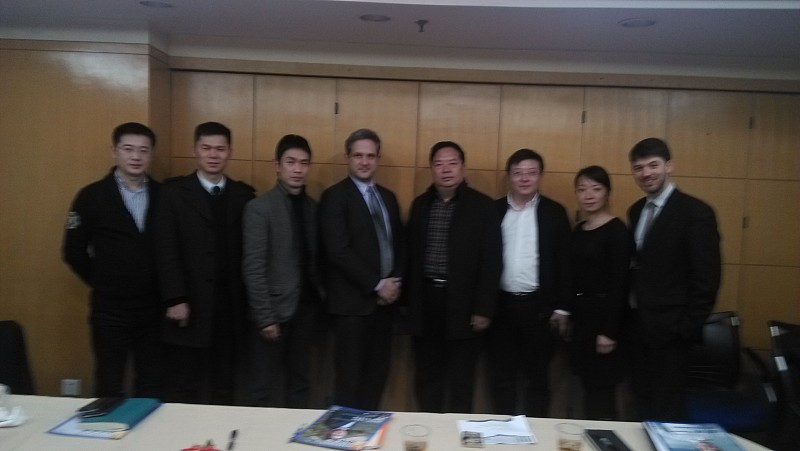 Meeting with Shanghai Small and Medium-sized Enterprises Development Service Centre